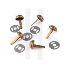  Kétlábú szög / fém lábak kézitáskákhoz Ø12 mm - 10 szett rövidáru