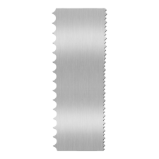 Kétoldalas fém habkártya mintás kialakítás -7,5x22,5cm sütés és főzés