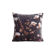  Kétoldalas Párnahuzat DUO SENSE ARVENA 45x45 cm mikroplüss/flanel, sötétszürke lakástextília