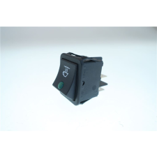  KÉTPÓLUSÚ KAPCSOLÓ ZÖLD LED S.A. TAZ beépíthető gépek kiegészítői