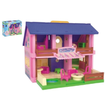  Kétszintes babaház 37 cm Play House babaház