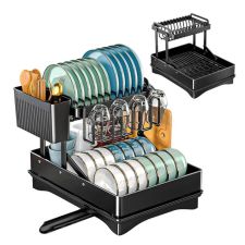  Kétszintes edényszárító, csepegtető holm8407 konyhai eszköz
