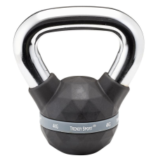 Kettlebell Trendy Premium fekete-króm 4 kg kettlebell