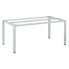  KETTLER CUBIC asztalváz 160×95 cm – ezüst bútor