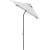 Kettler Easy push napernyő 150 × 210 cm, matt antracit/világosszürke, vízálló
