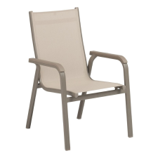 Kettler KETTLER BASIC PLUS alumínium rakásolható kerti szék – taupe / bézs kerti bútor