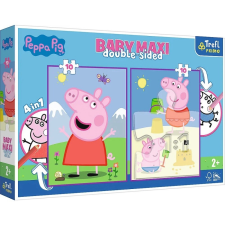 Kettős puzzle Peppa malac - Jó reggelt puzzle, kirakós