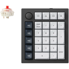 Keychron Q0 Max Wireless / Vezetékes Numerikus Billentyűzet - Fekete (Q0M-M1) billentyűzet