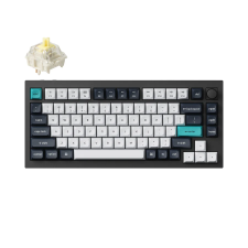 Keychron Q1 Max (Banana Switch) Wireless Mechanikus Gaming Billentyűzet - Német (Q1M-M4-DE) billentyűzet