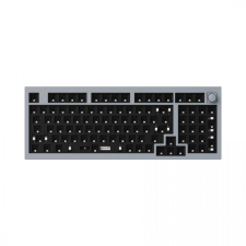 Keychron Q5 QMK Custom Mechanical Keyboard Barebone ISO Knob Silver Grey UK billentyűzet