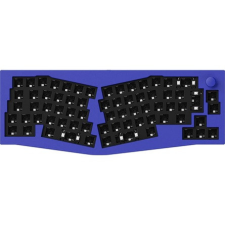 Keychron Q8 Swappable RGB Backlight Knob ISO USB billentyűzet barebone kék billentyűzet