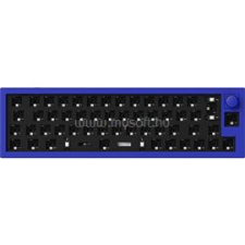 Keychron Q9 Swappable RGB Backlight Knob ISO barebone vezetékes billentyűzet (kék) (Q9-F3) billentyűzet