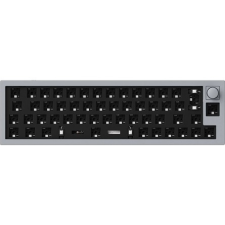 Keychron Q9 Swappable RGB Backlight Knob ISO USB billentyűzet barebone szürke billentyűzet