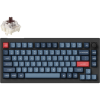 Keychron V1 Max Swappable RGB Backlight Brown Switch - Black - Knob Version, US (V1M-D3)