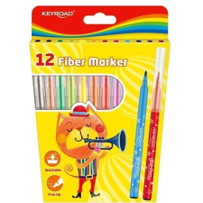 KeyRoad , 12 színű filctoll, marker