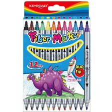 KeyRoad Duo, kétoldalas, 12 szín (30641794) filctoll, marker
