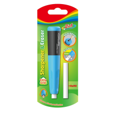 KeyRoad Hegyező 1 lyukú radírral és utántöltővel 2in1 vegyes színek (KR972183) (KR972183) hegyező