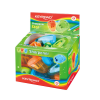 KeyRoad Hegyező 2 lyukú tartályos 24 db/display Keyroad Starfish vegyes színek