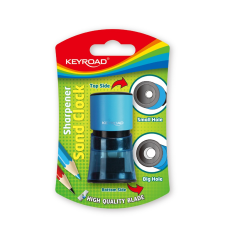 KeyRoad Hegyező 2 lyukú tartályos Keyroad Sand Clock vegyes színek hegyező