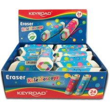 KeyRoad Kaleidoscope radír (24db/doboz) radír