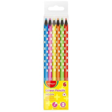 KeyRoad Neon háromszög 6 szín színes ceruza