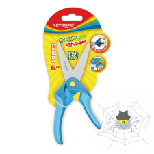 KeyRoad Olló 15 cm tompa fejű Keyroad Snip Snap vegyes színek olló