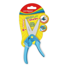 KeyRoad Snip Snap tompa fejű olló 15cm (KR971696) olló