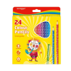 KeyRoad Színes ceruza készlet háromszögletű Keyroad 24 klf. szín