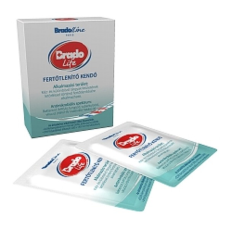  Kézfertőtlenítő törlőkendő BRADOLIFE törlő 5 db gyógyászati segédeszköz