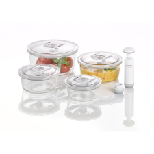 Kézi vákuumszivattyú készlet és vákuumtartályok, Caso Germany, VacuBoxx R-Set papírárú, csomagoló és tárolóeszköz
