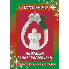 Kézműves csomag - Angyalka koszorúban dekorációs készlet