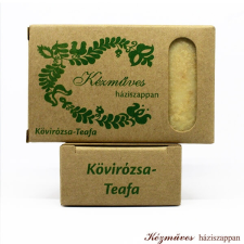 Kézműves háziszappan Prémium háziszappan KÖVIRÓZSA-TEAFA szappan