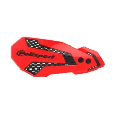  Kézvédők Polisport MX Flow piros / fekete CRF 250 / 450 mechanikus kuplung egyéb motorkerékpár alkatrész