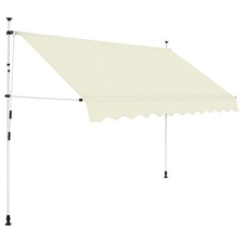 kézzel feltekerhető napellenző krém, 150 cm kerti bútor