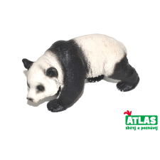 Kézzel festett panda figura játékfigura