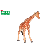 Kézzel festett zsiráf figura 12 cm játékfigura