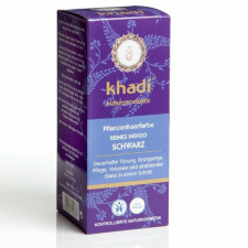 Khadi növényi hajfesték kékesfekete Indigó 100g, 100 g hajfesték, színező