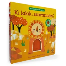  Ki lakik a szavannán? - Vidám állatsimogató gyermek- és ifjúsági könyv