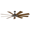 Kichler loft mennyezeti ventilátor gentry xl sötét dió könnyű dió cink elsklf-gentry-85-wz
