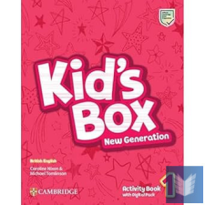  KID&#039;S BOX NEW GENERATION (1, WORKBOOK+DIGITAL PACK) gyermek- és ifjúsági könyv