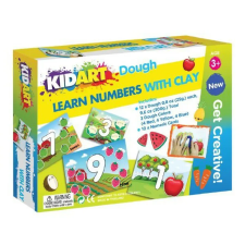 KIDART Kid Art: Játékos számtanulás gyurmázással 300g - 3 színű gyurma