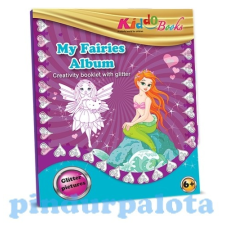 Kiddo Csillámos Tündérek foglalkoztató Kiddo Books füzet