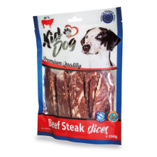 KIDDOG Beef Steak slices - jutalomfalat (marhahús) kutyák részére (250g) jutalomfalat kutyáknak