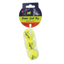 KIDDOG HIPHOP CAT teniszlabda - 4 cm (3 db/csomag) játék kutyáknak