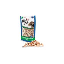 KIDDOG Rabbit sandwich Mini - jutalomfalat (nyúlhús,tőkehal) kutyák részére (80g) jutalomfalat kutyáknak