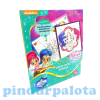 Kidiz Shimmer & Shine Szám szerinti színező 7009 Kiddo Books