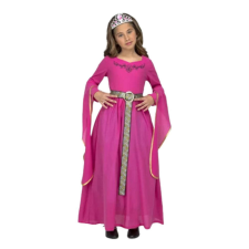 KidMania Középkori hercegnő jelmez Beatrice lányoknak 120-130 cm 7-9 éveseknek jelmez