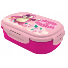 Kids Disney Játékháború Lotso Szendvicsdoboz + Evőeszköz Szett (SB10633) uzsonnás doboz