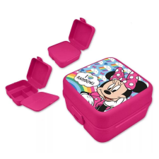 Kids Euroswan S.L. Disney Minnie Rainbows több rekeszes uzsonnás doboz, szendvicsdoboz uzsonnás doboz