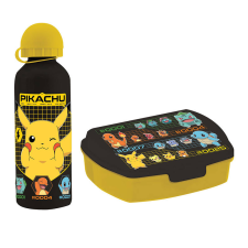 KIDS LICENSING Pokemon Műanyag gyerek Uzsonnásdoboz és kulacs - Mintás (PK00035) uzsonnás doboz